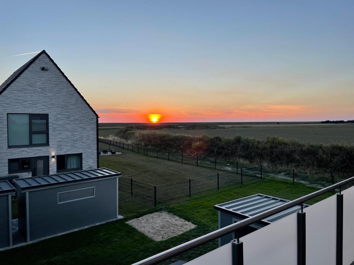 Ferienbude An Den Wehlen Büsum Esterno foto